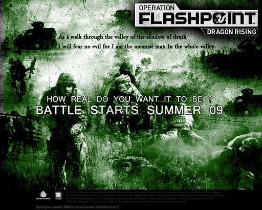 Operation Flashpoint: Dragon Rising - OFP: DR [Фан-арт]